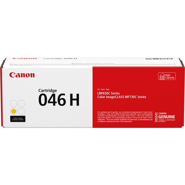 Canon 046 H Cartouche de toner 1 pièce(s) Original Jaune