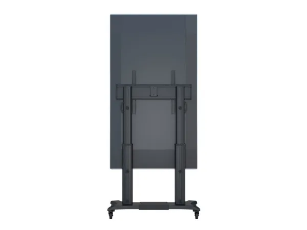Multibrackets M Public Dual Pillar 180 HD - Vogn med hjul - for fladt panel - aluminium - sort - skærmstørrelse: 60