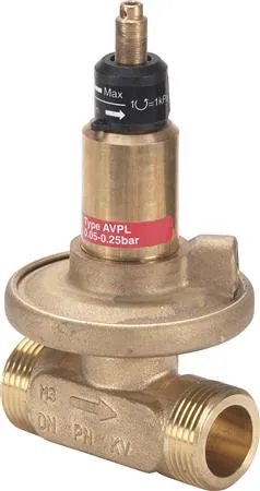 Danfoss AVPL 15 - AVPL 15, differenstrykreg, kvs 1,0