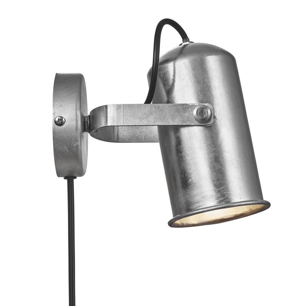 Porter wandlamp in zink E27