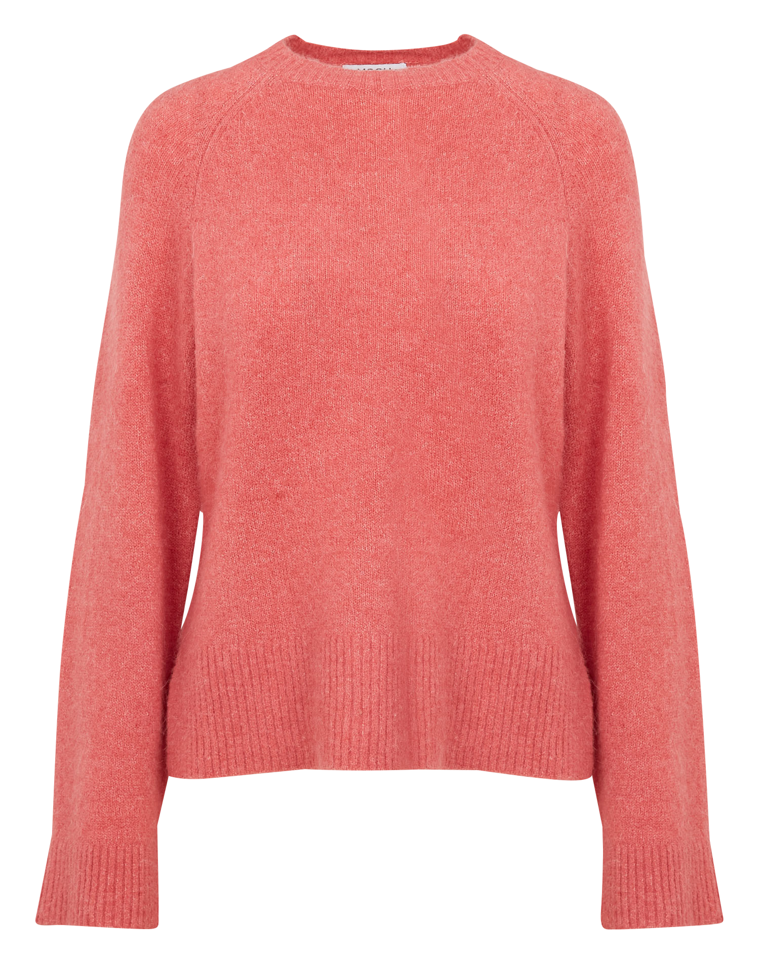 CEARA - Pull droit à col rond | Rouge