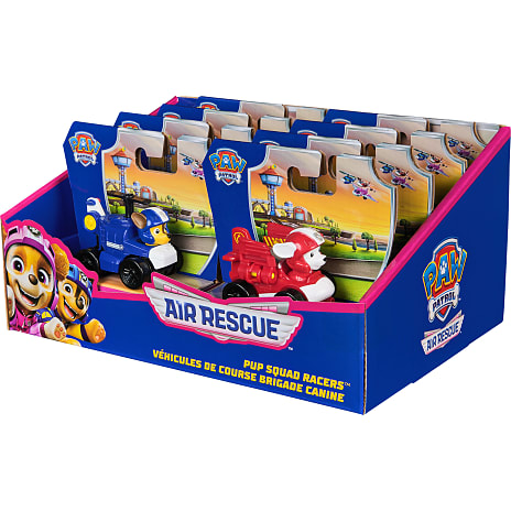 Paw Patrol racerbil og figur - flere varianter - assorteret