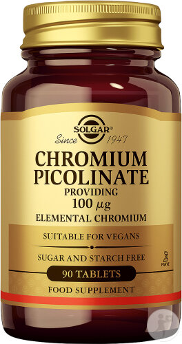 Solgar Chroom Picolinate 100µg Comprimés 90