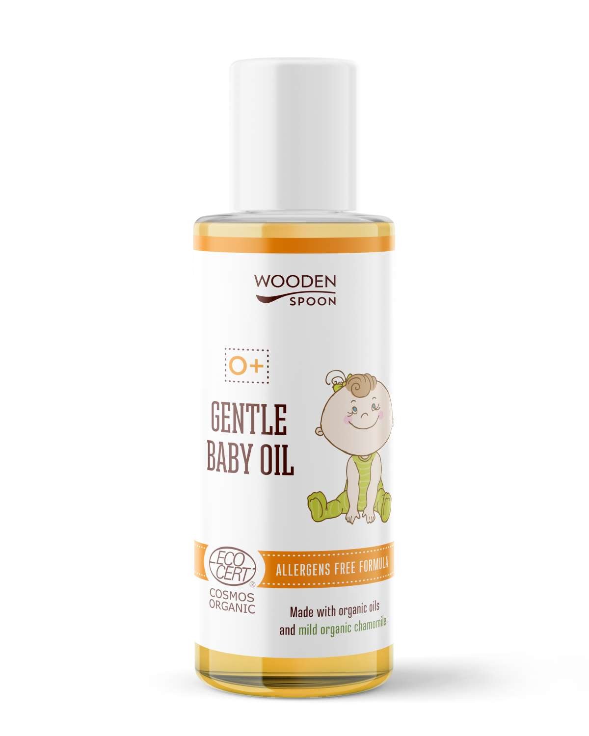 Babyolje – Økologisk, 100% Naturlig | Gentle Baby Oil 100ml
