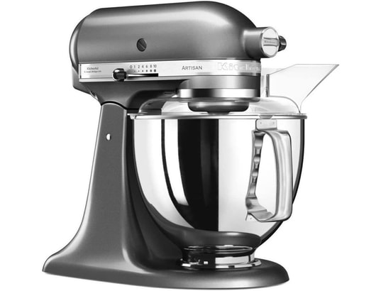 KITCHENAID - Robot culinaire Artisan 4,8L 5KSM175 Gris Argent