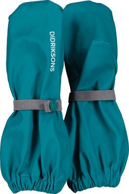 Didriksons Glove Regnvotter, Petrol Green