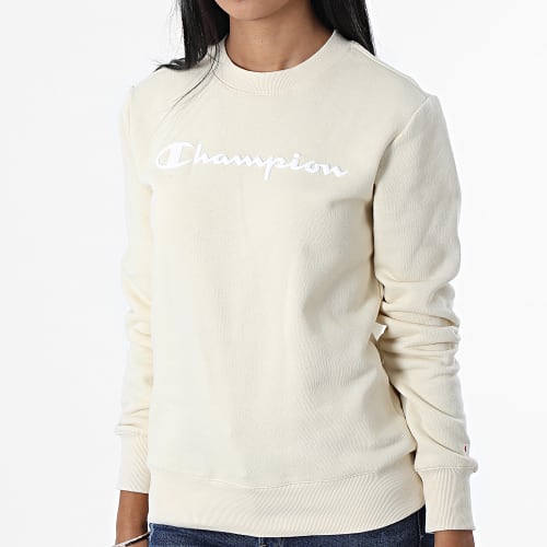 Sweat Crewneck Femme 115391 Beige