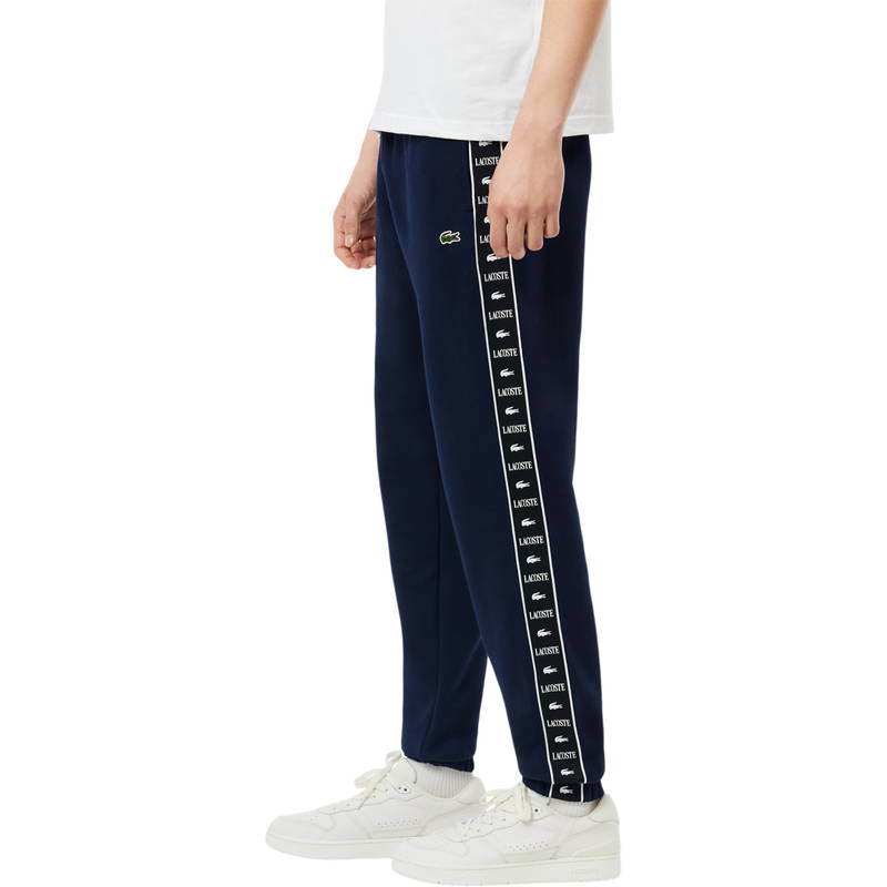 Lacoste Logo Stripes Tapered Fit Joggingbukser Herre