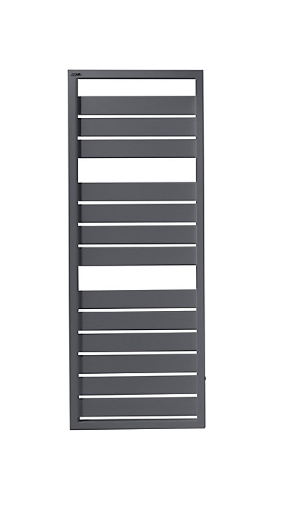 Radiateur sèche-serviettes eau chaude Acova Astrakan anthracite 608W