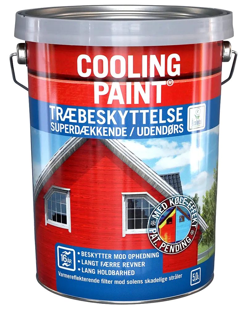 Coolingpaint Heldækkende 5 L - sort