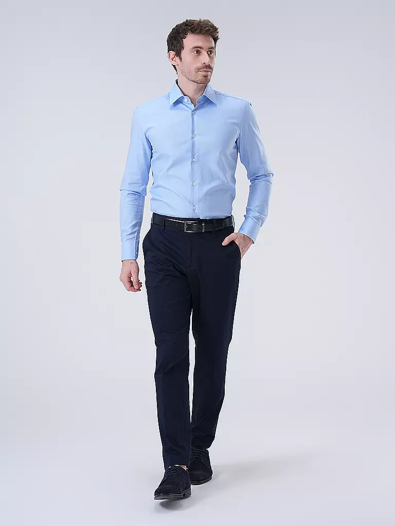 BOSS Hemd Slim Fit HANK  hellblau