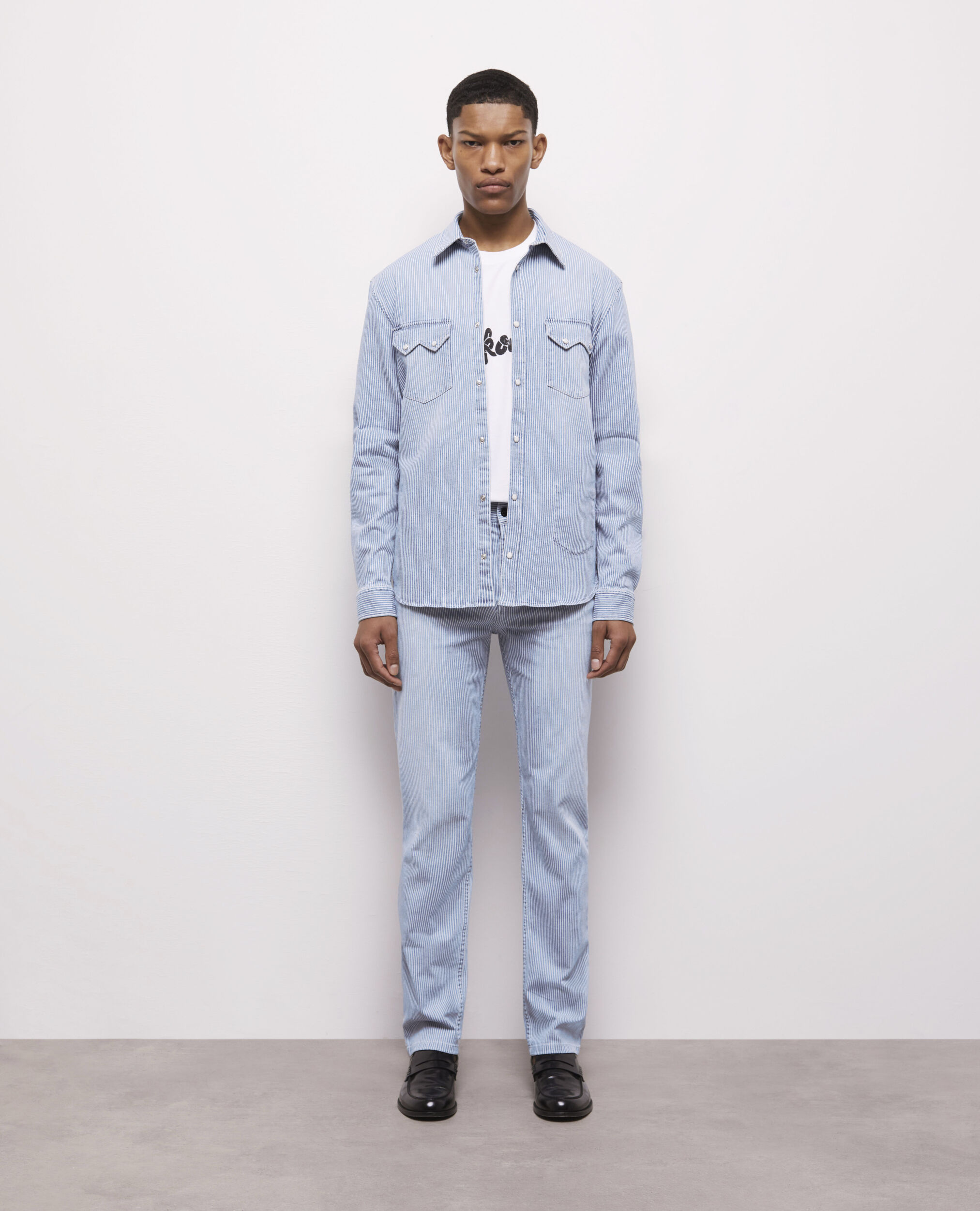 Chemise à rayures