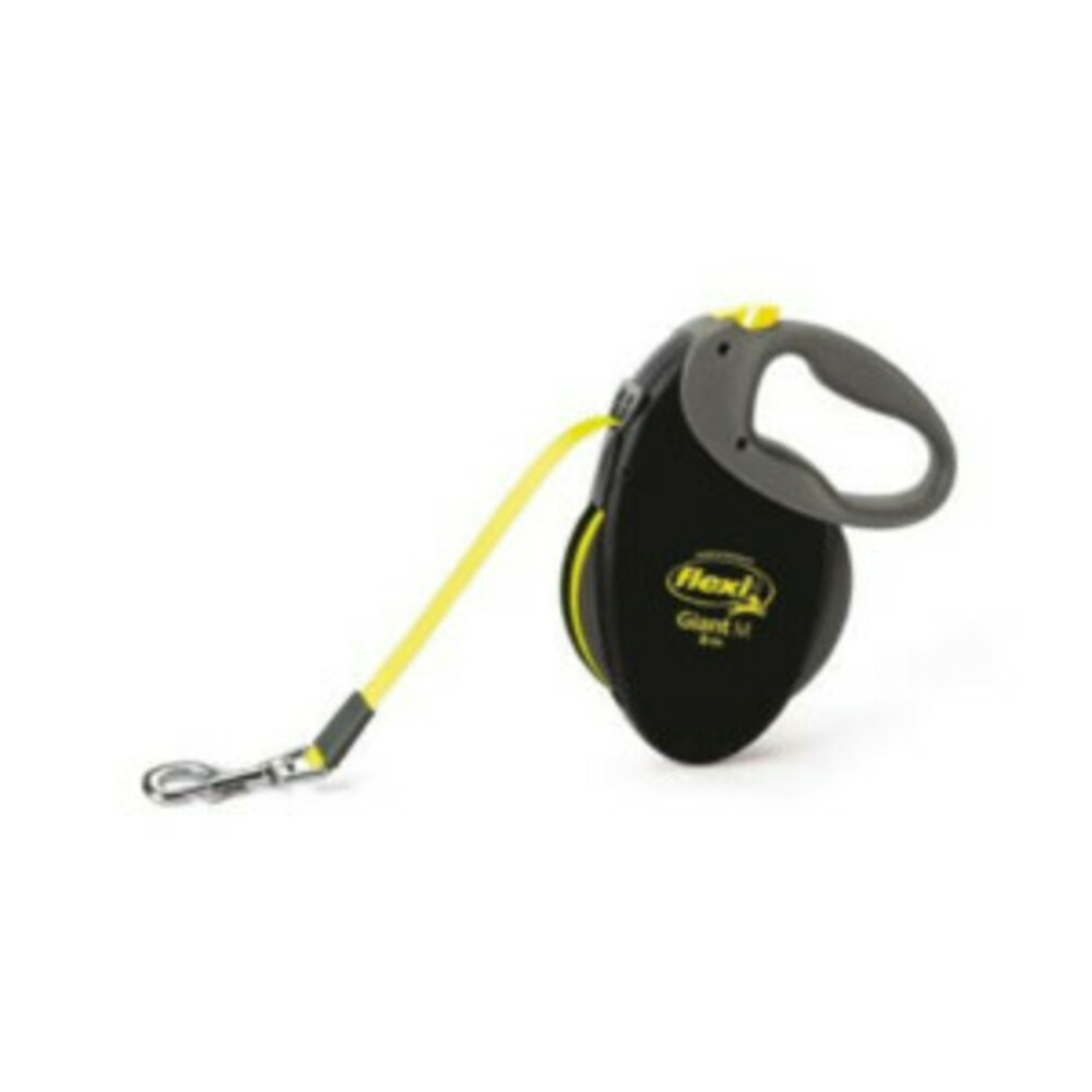 Flexi Rollijn Giant Tape 8 mtr tot 25 kg Neon Geel