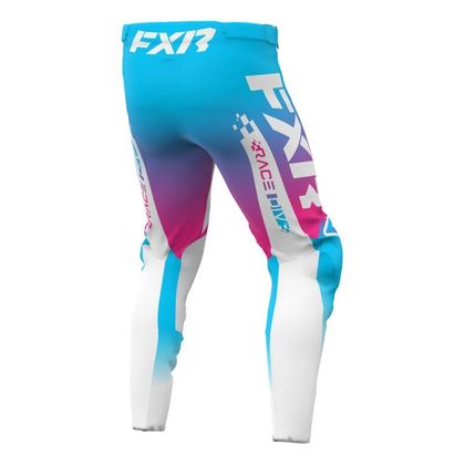 Pantalon cross FXR REVO COMP COTTON CANDY 2022 - Bleu / Rose