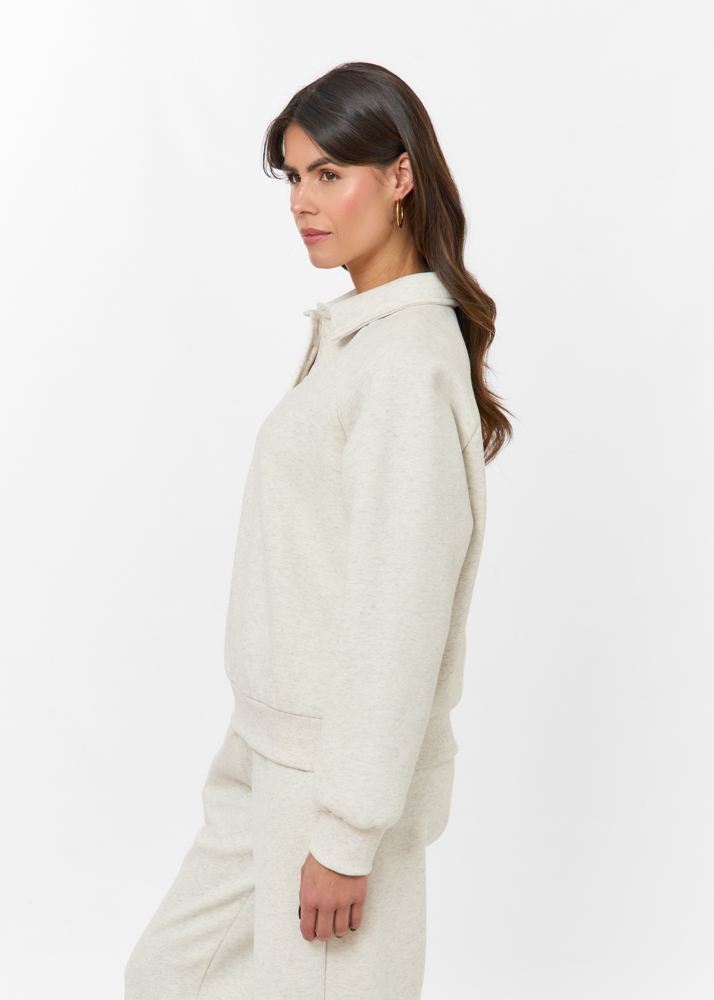 Gijsje sweater lichtgrijs