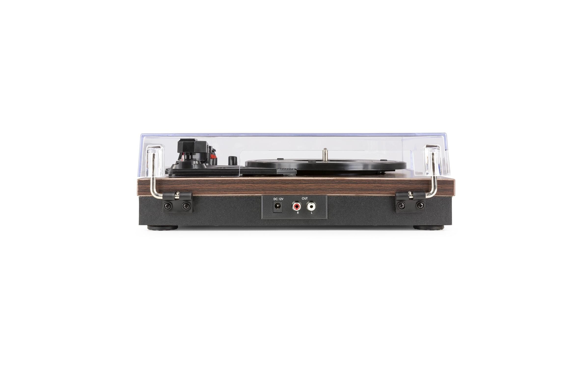 Plattenspieler RP165D Dunkelbraun<br>HiFi-Plattenspieler mit Riemenantrieb