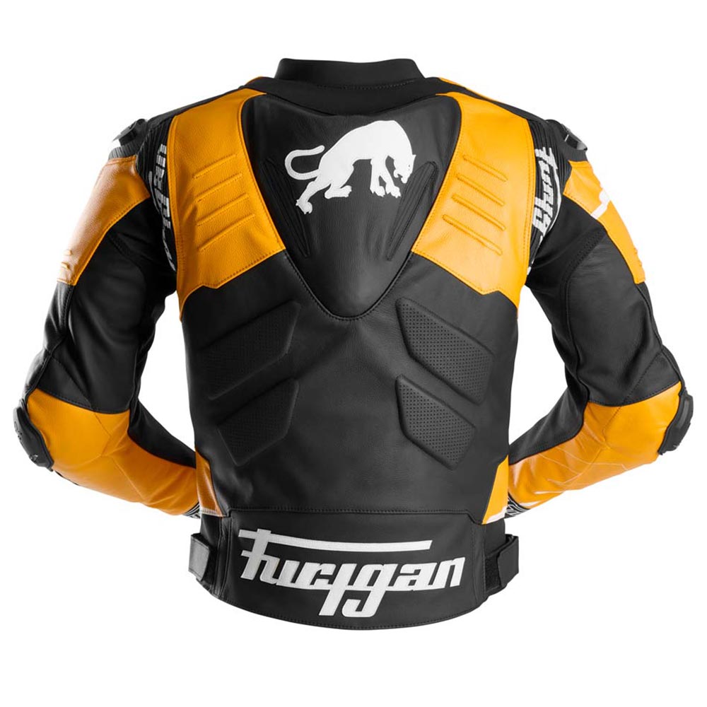 Furygan - Blouson Signature 55 Noir / Jaune