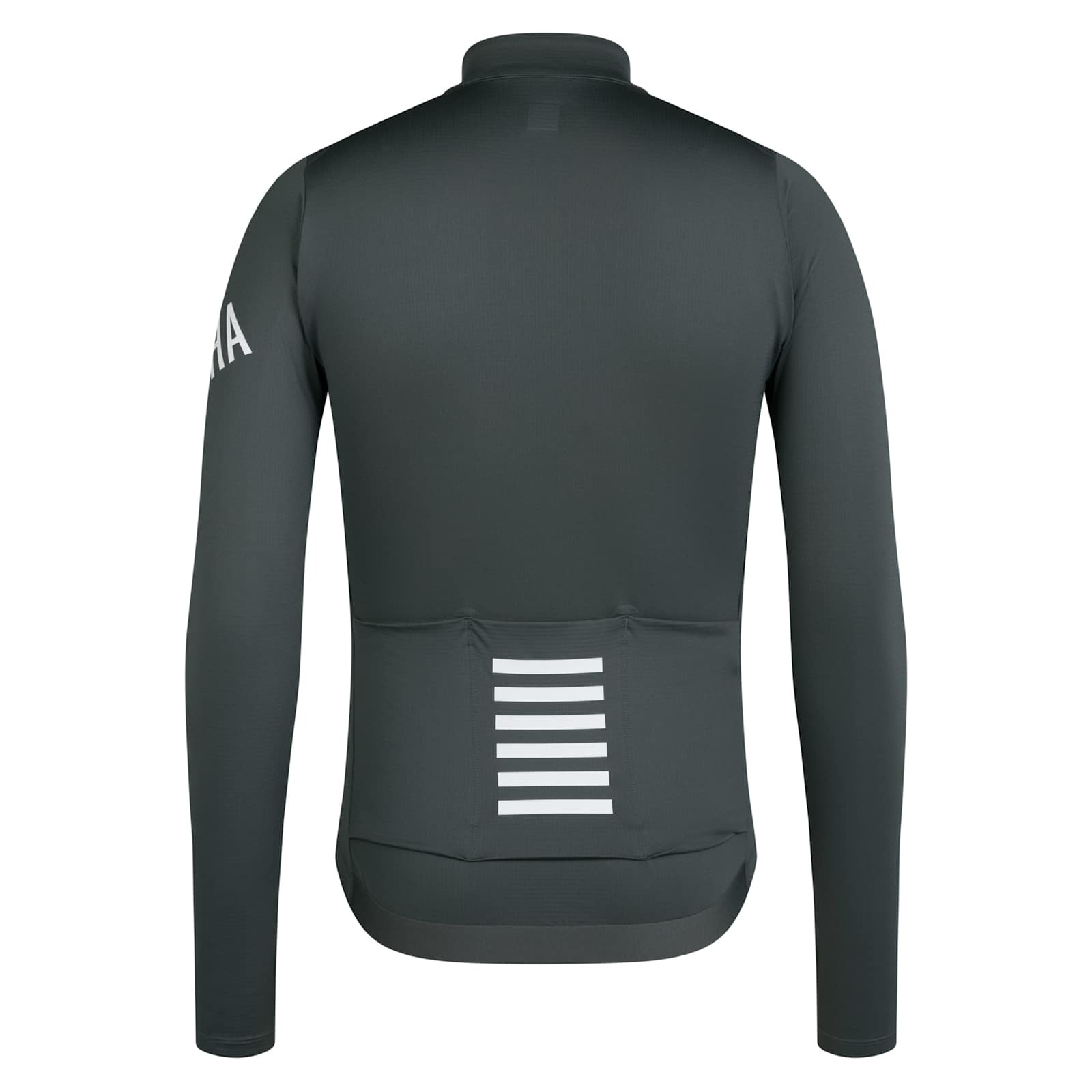 Pro Team LS Midweight Jersey Herre Onyx/White