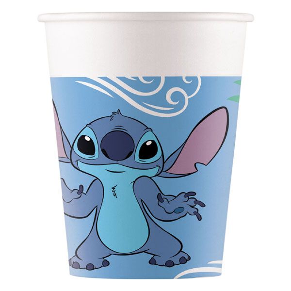 Decorata Party Copos em papel para festa Disney Stitch (8 unidades - 200mL)