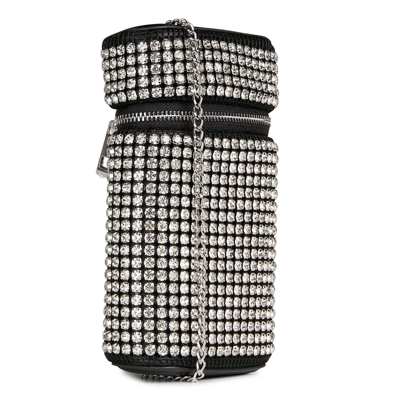 Pochette téléphone à strass | Noir