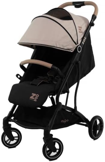 Poussette compacte CASSY 6-48 mois, légère et maniable - pliable à une main - Sac de transport et porte gobelet inclus - Nania (gris)