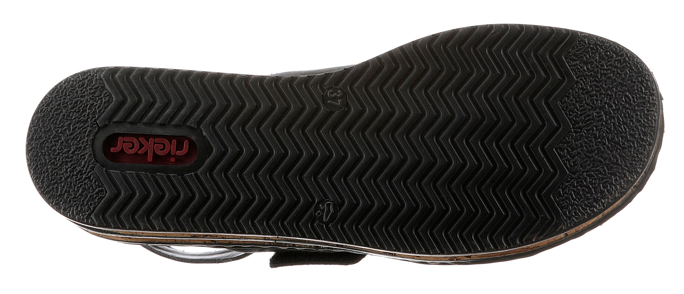 Rieker Keilsandalette  , Sommerschuh, Sandale, Keilabsatz, mit modischer Schmuckspange