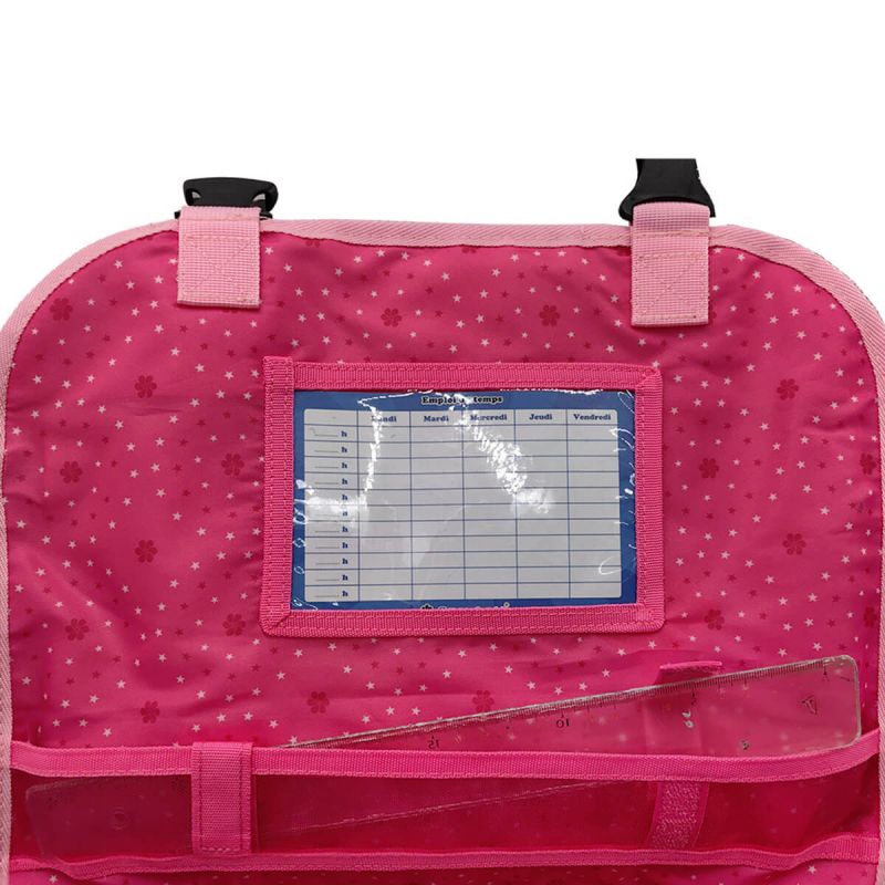 Cartable scolaire Romantique licorne 35 cm Rose