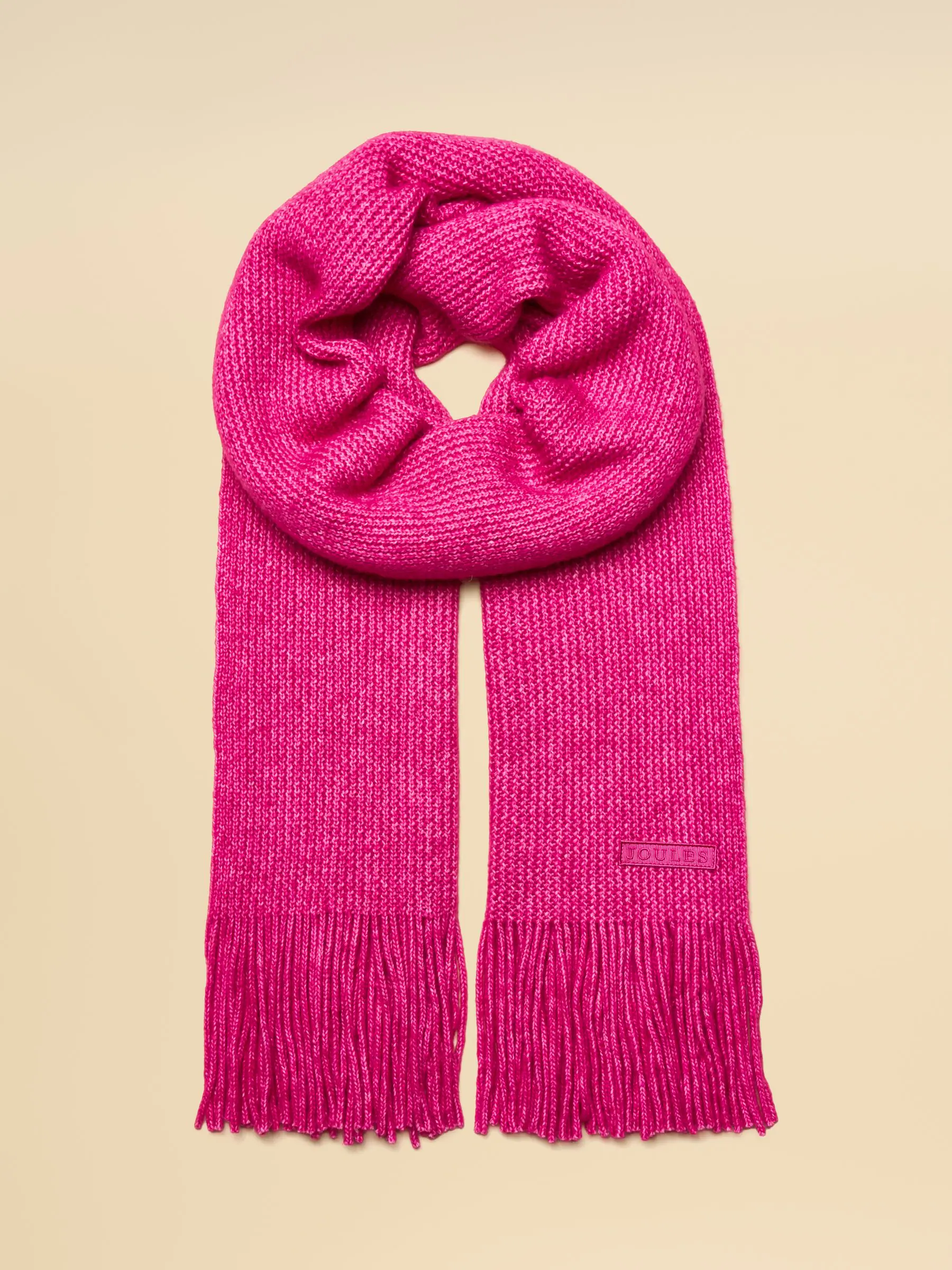 Roze - Joules Rosa Gebreide Sjaal