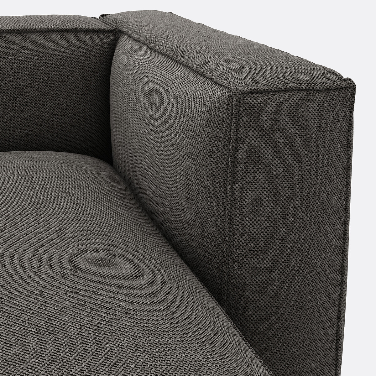 LA REDOUTE INTERIEURS<br>Sofá retangular, tecido texturizado, Seven