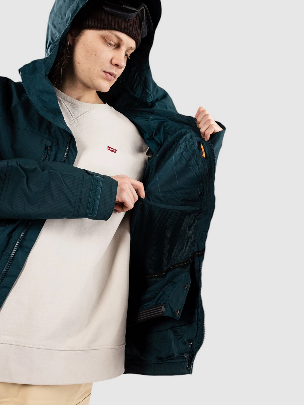 Burton Frostner Jacket deep emerald
