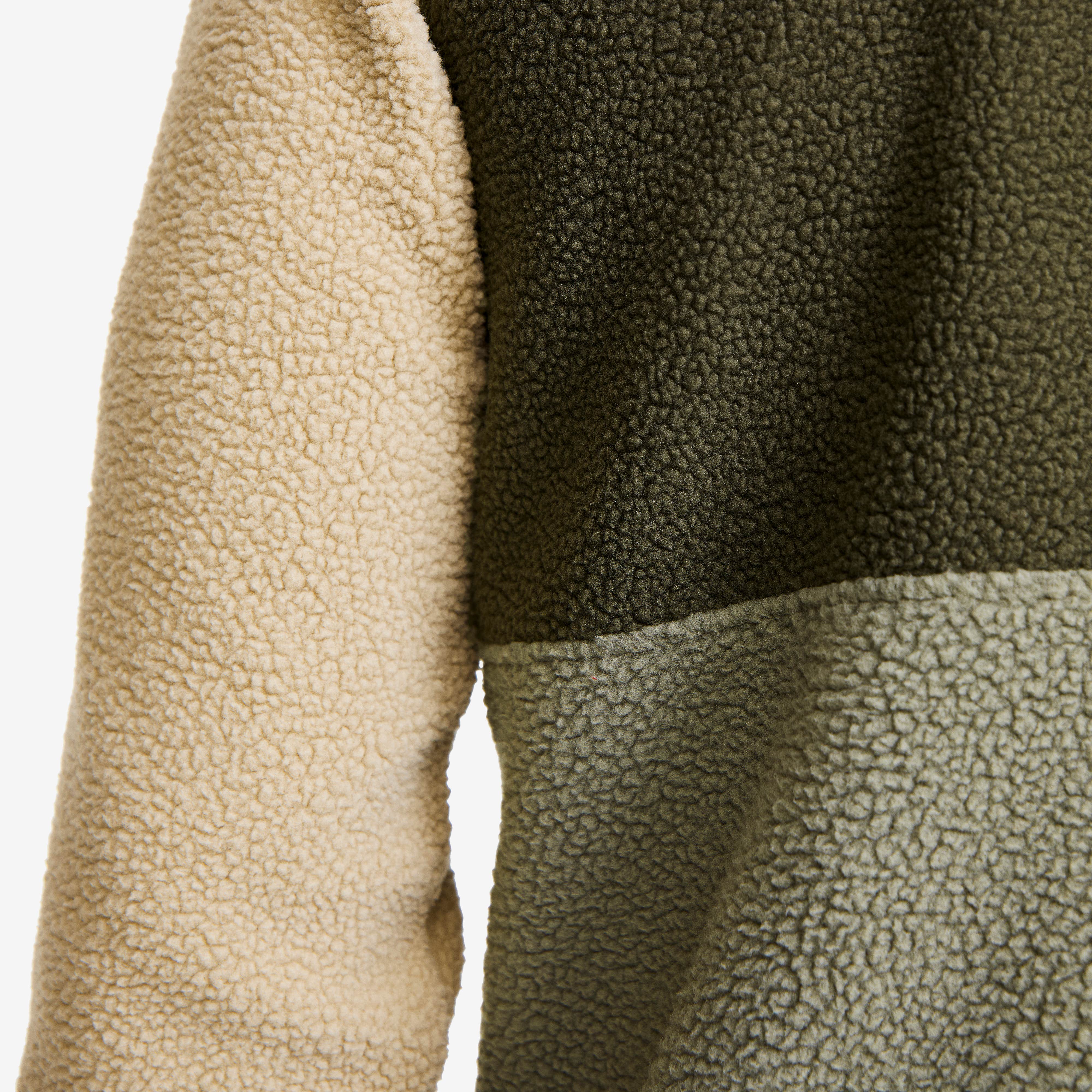 Canyon Half-zip Pile Fleece Herre Grape Leaf/Eucalyptus