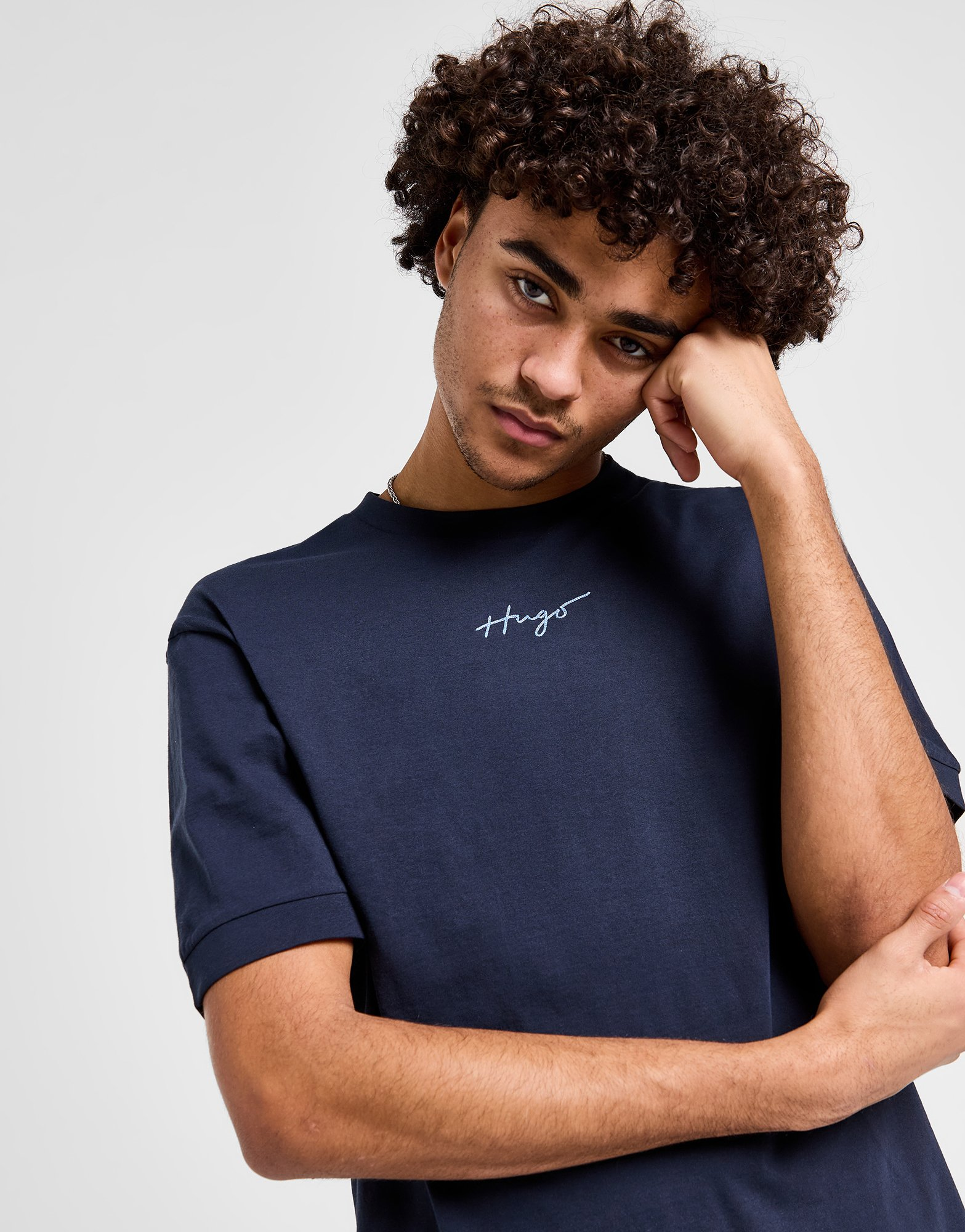 HUGO T-shirt Script Homme