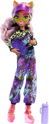 Monster High Scare-adise Island Dukke Clawdeen Wolf