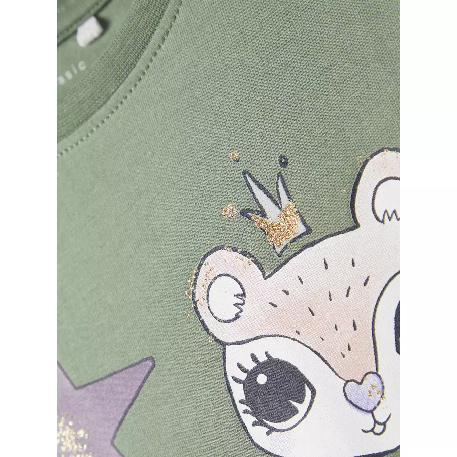 name it Langarmshirt Nmfvix Agave Green