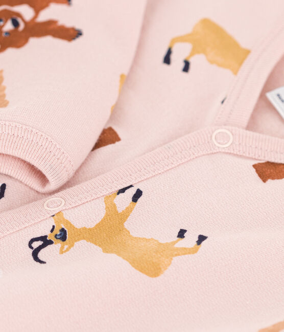 Pyjama bébé animaux en molleton