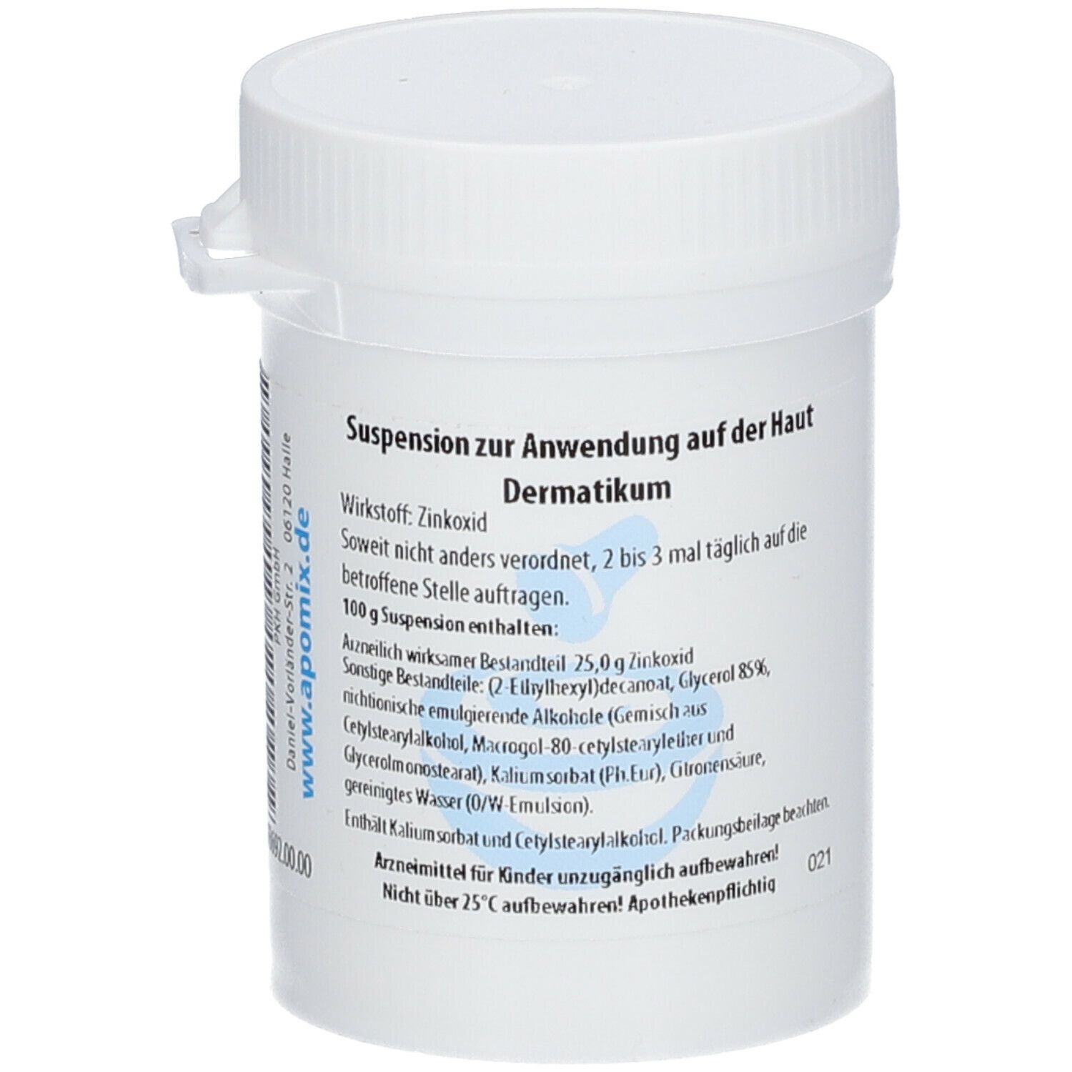apomix® Zinkoxid-Creme 25% SR