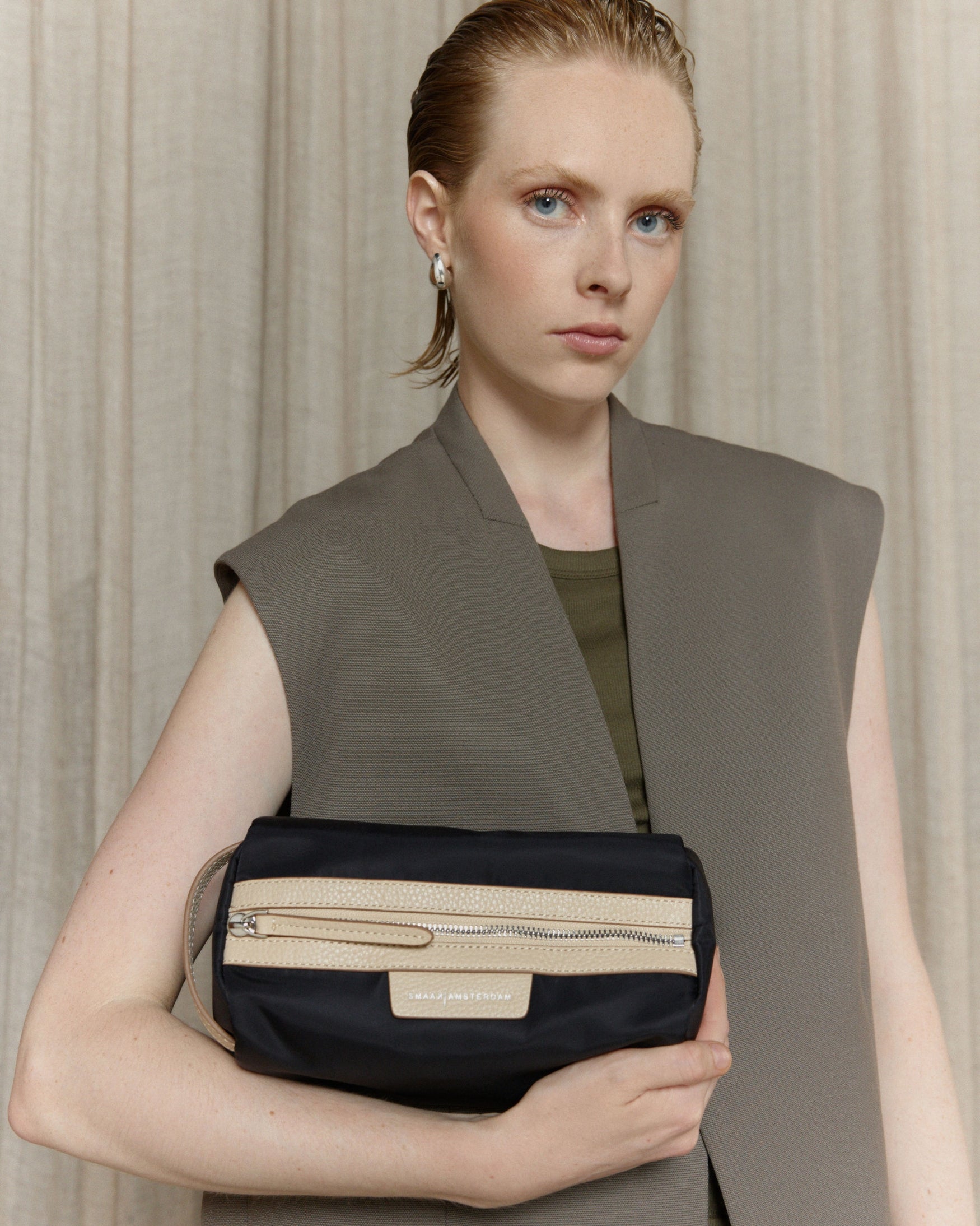 TRAVEL POUCH | LIMESTONE
