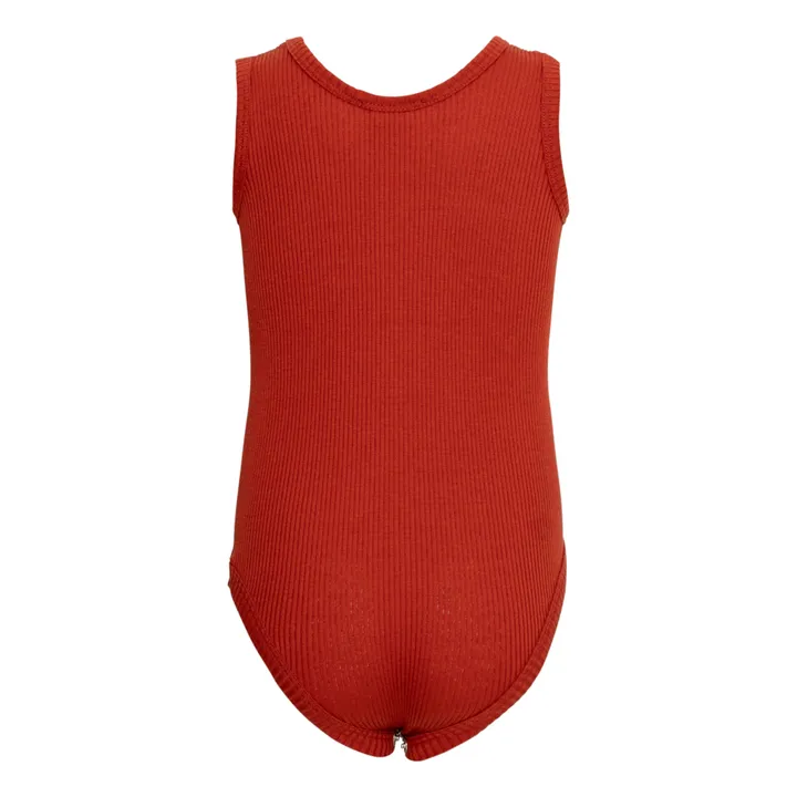Minimalisma Combinaison en Soie Bornholm | Rouge
