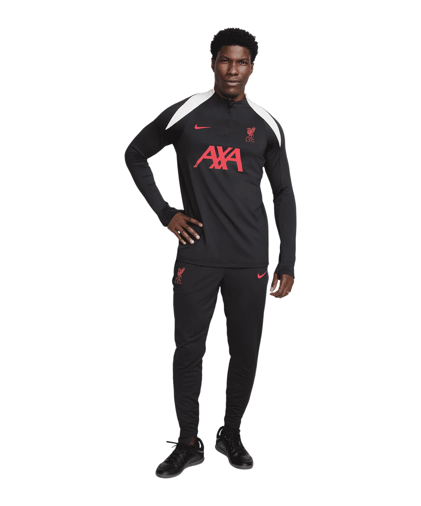 Nike FC Liverpool Strike Drill Top Sweatshirt Schwarz F013