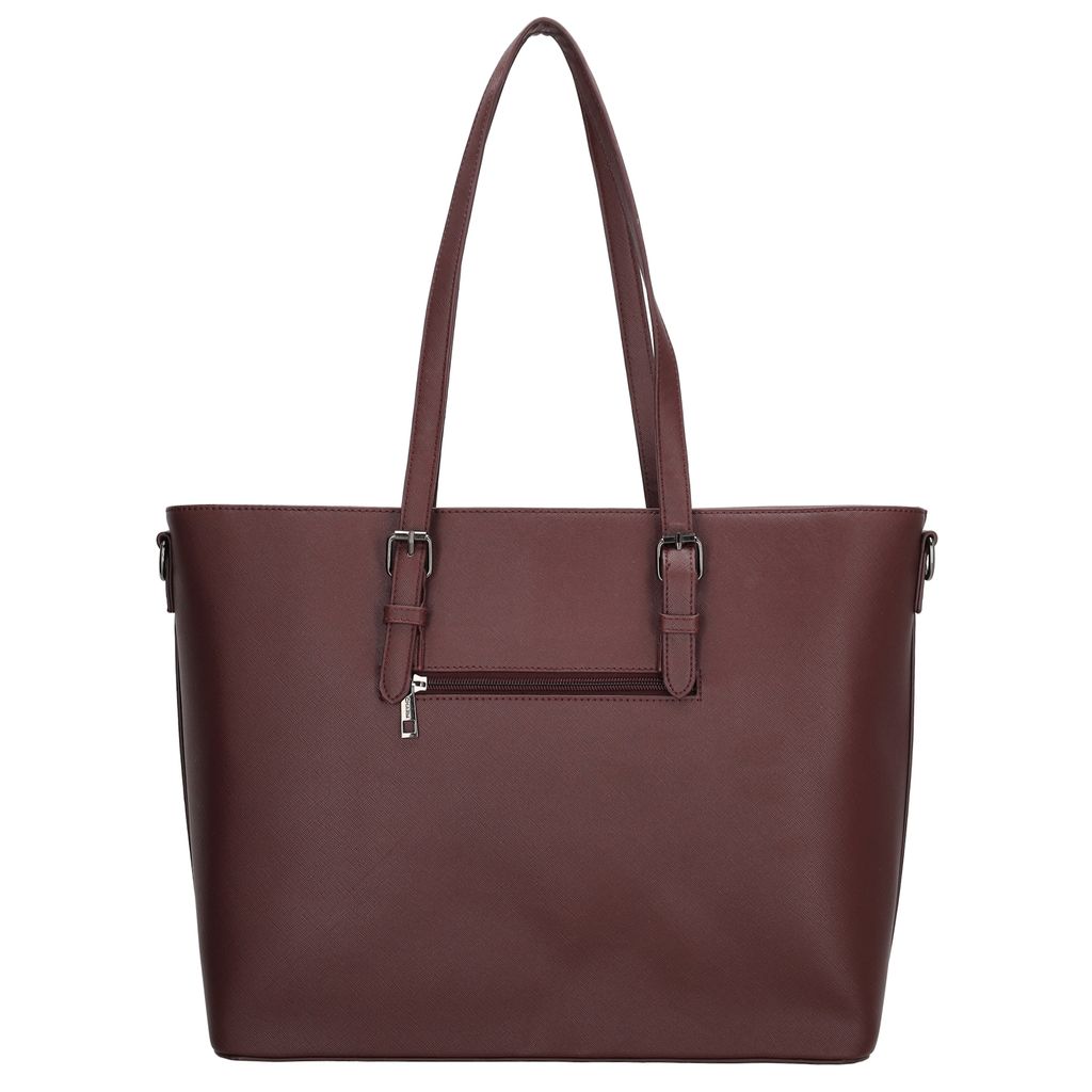Charm London Birmingham Shopper 15,6 inch Bordeaux Rood