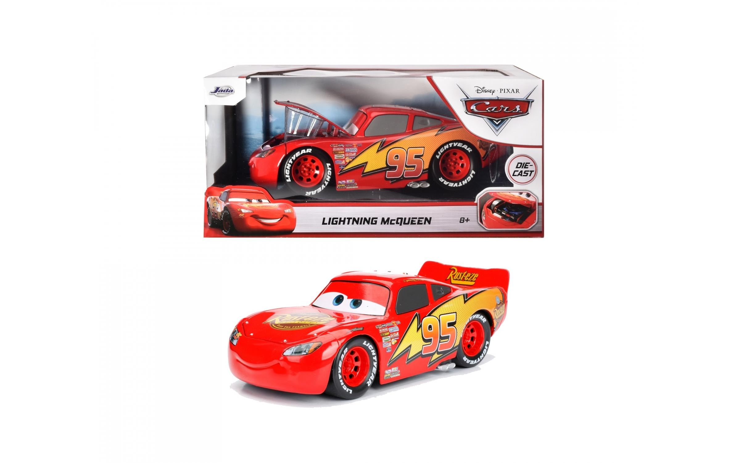 Sportwagen Cars Lightning McQueen 1:24Cars Lightning McQueen Sammlermodell im Massstab 1:24