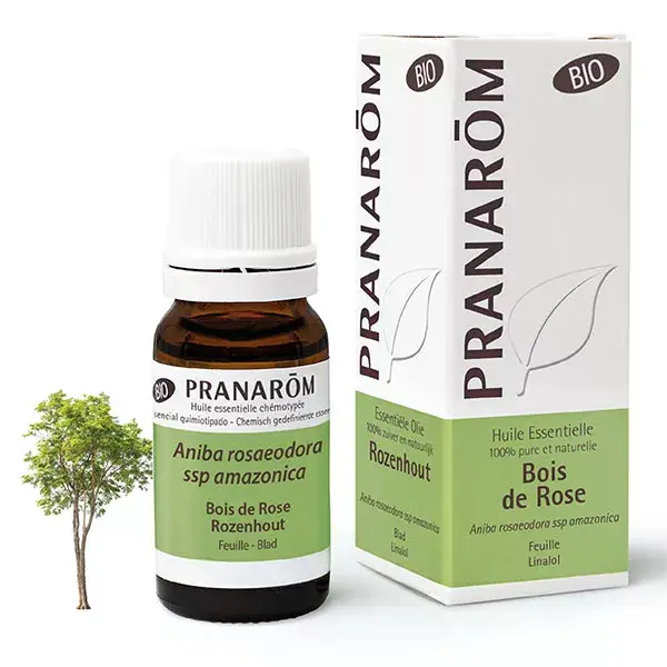 Óleo Essencial de Pau-rosa Orgânico Pranarom 10ml