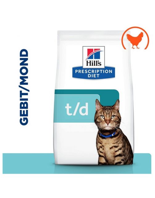 Hill's Prescription Diet T\/D Dental Care Zak Kip - Kattenvoer