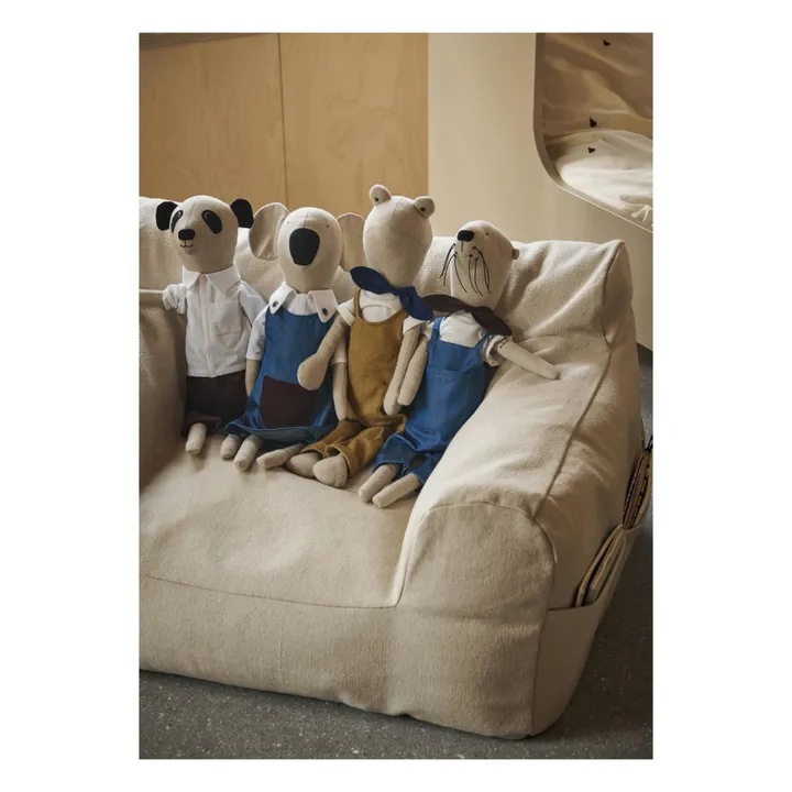 Ferm Living Kids Pouf Billow | Blanc cassé
