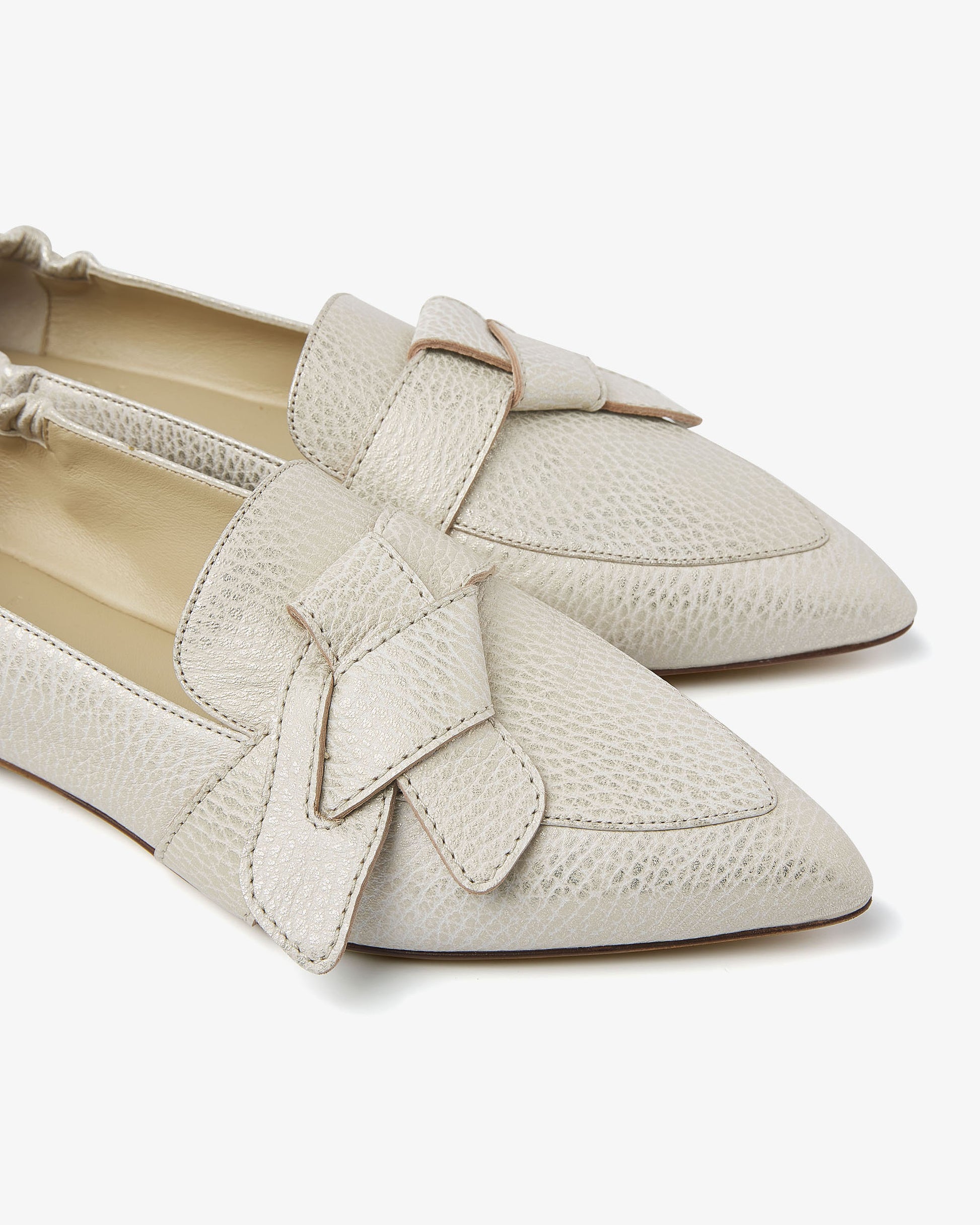 VIA VAI beige dames loafers Lola Rayne