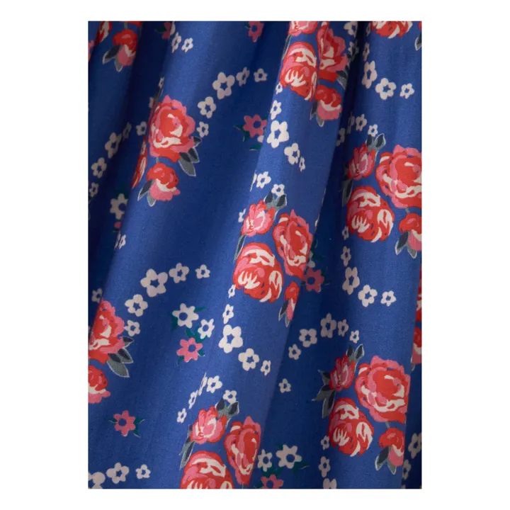 Caramel Jupe Fleuri Cumin | Bleu