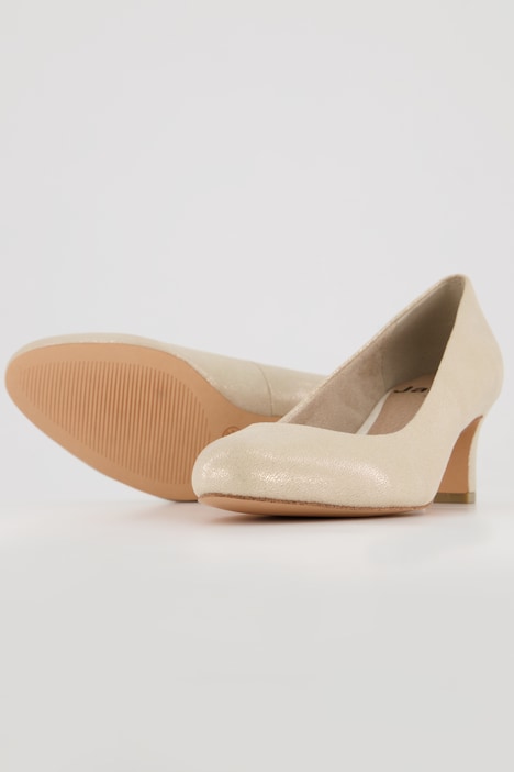 Pumps, Jana Shoes, Lederoptik, recycelt, Weite H