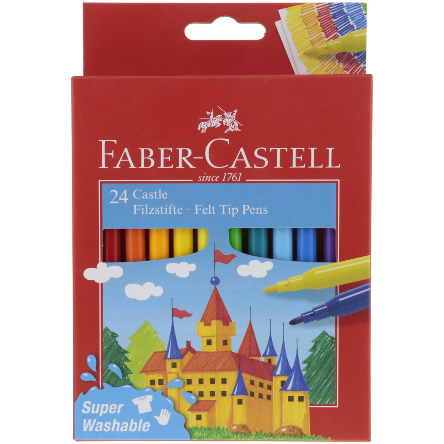 Faber Castell Fasermaler Castle 24 Stück