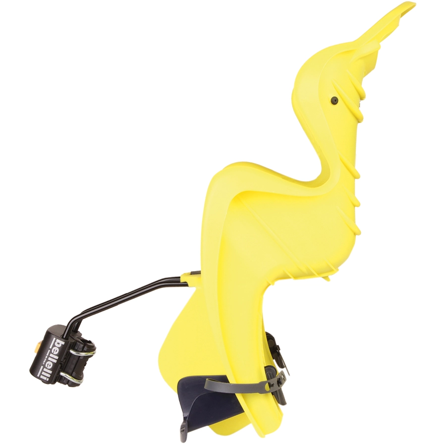 BELLELLI Kindersitz Fahrrad Mr Fox B-fix Frame mount Yellow HI VIZ