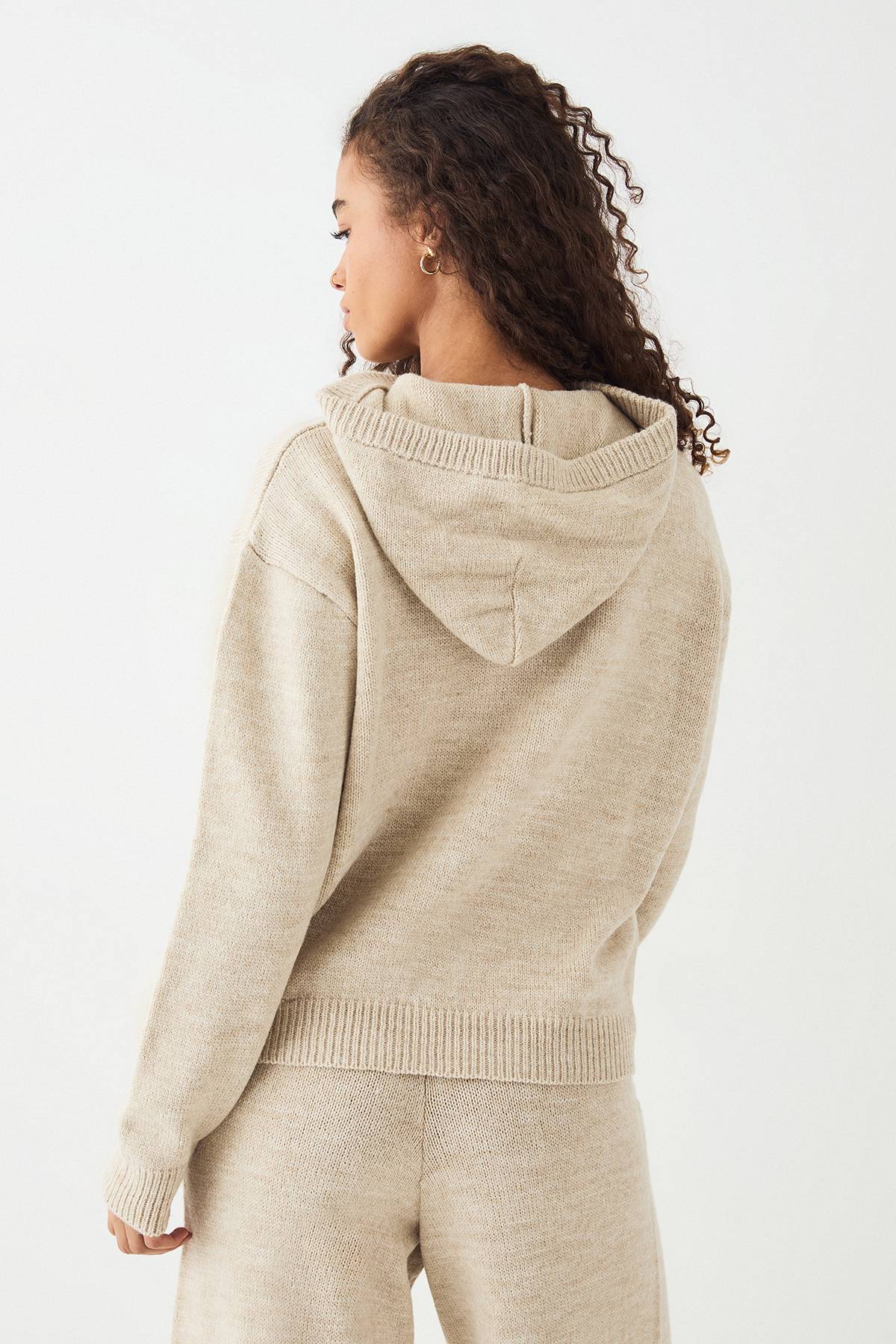 Sweat à Casynthétiqueche Oversized Tricoté DSGN Studio